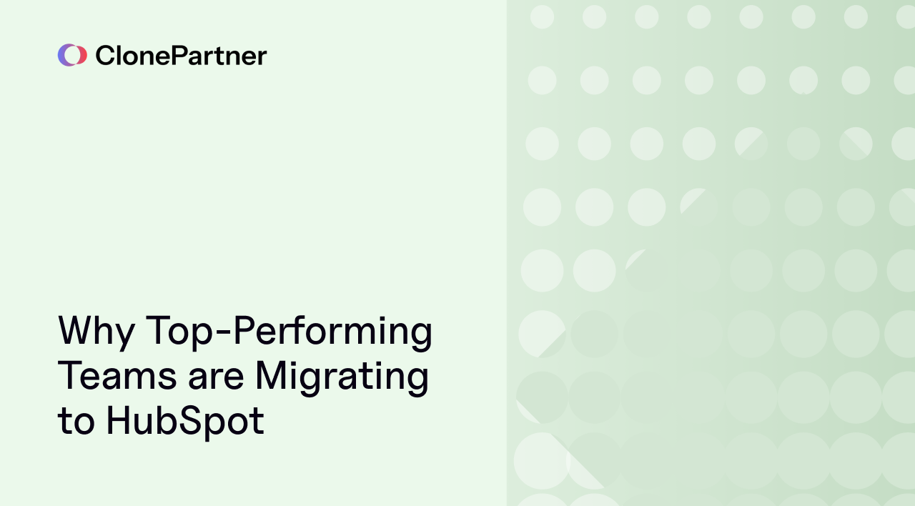 Why Top-Performing Teams are Migrating to HubSpot