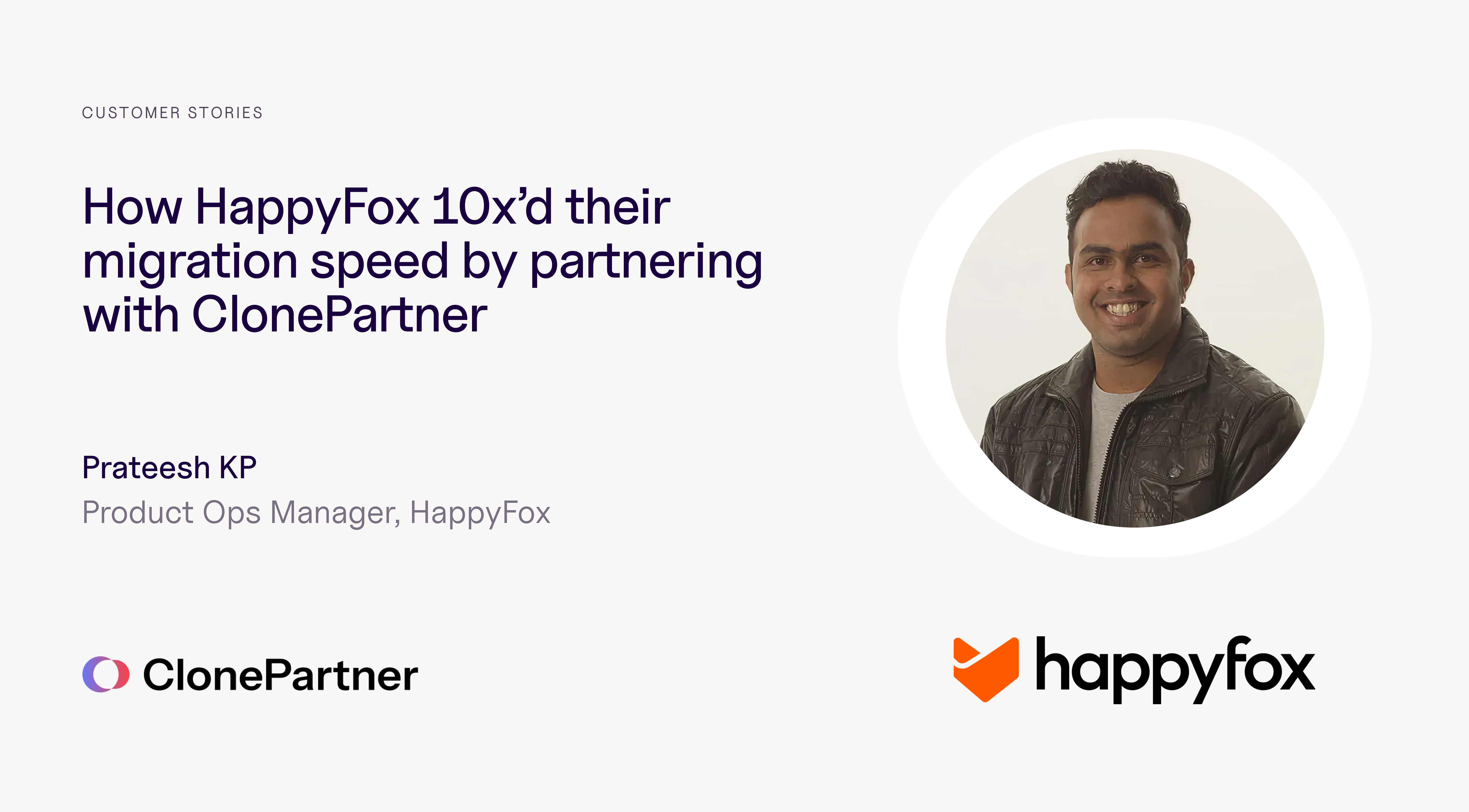 How HappyFox 10x'd their migration speed by partnering with ClonePartner