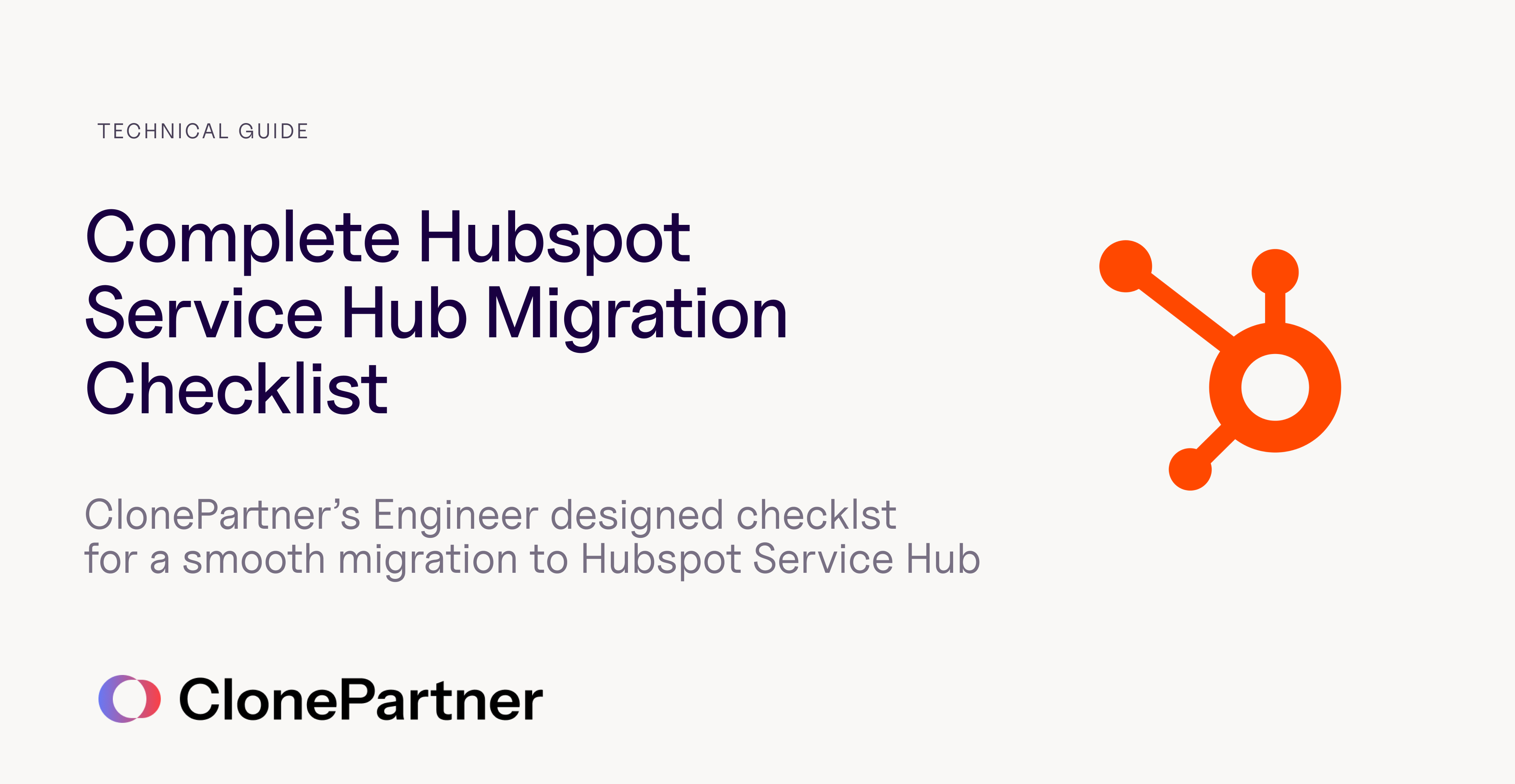 HubSpot Service Hub Migration Checklist