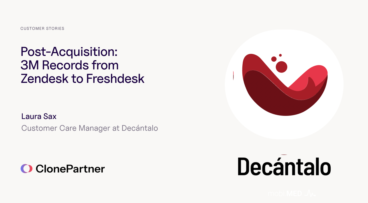 How Decantalo Integrated 3M+ Records from an Acquired Brand's Zendesk into Freshdesk in Under Two Months