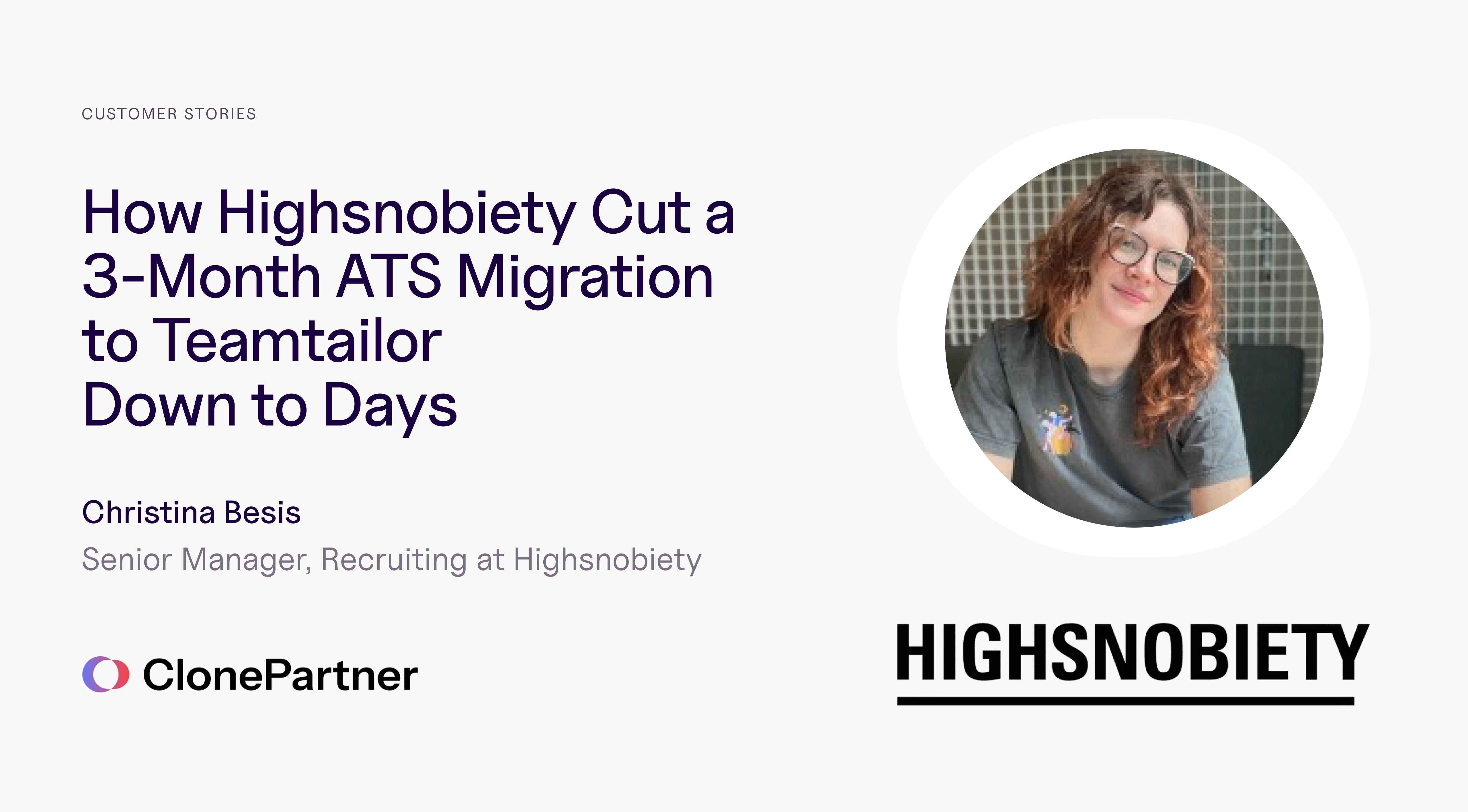 How Highsnobiety Cut a 3-Month ATS Migration to Teamtailor Down to Days with ClonePartner