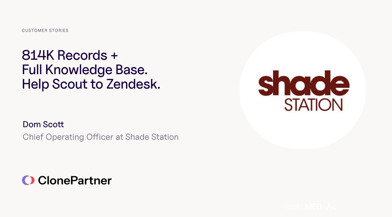 How Shade Station Migrated 814K Records and a Full Knowledge Base from Help Scout to Zendesk